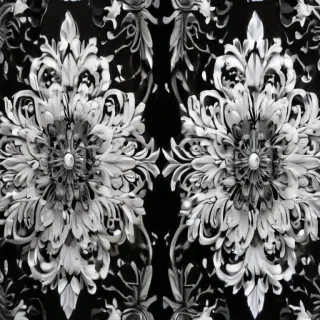 black with white pattern