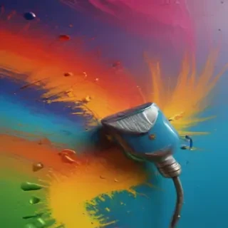 spray paint background