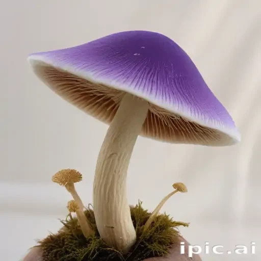 thin stemmed mushroom