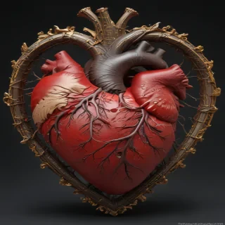 real heart wallpaper