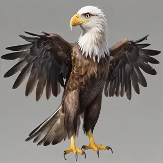 transparent eagle