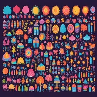 colorful clipart