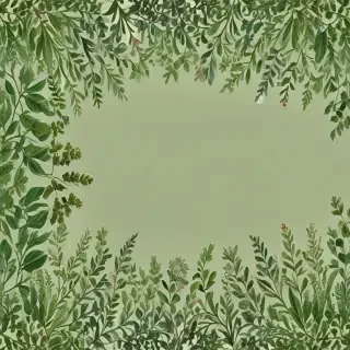 greenery border