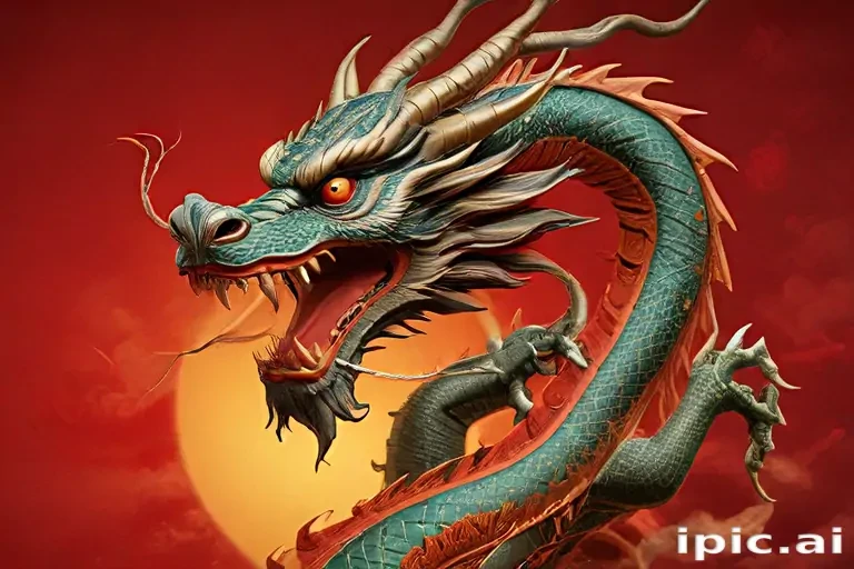 chinese dragon background