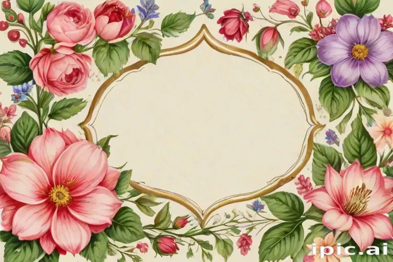 floral frame