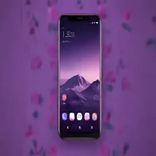purple lockscreen