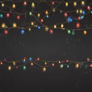 christmas lights png