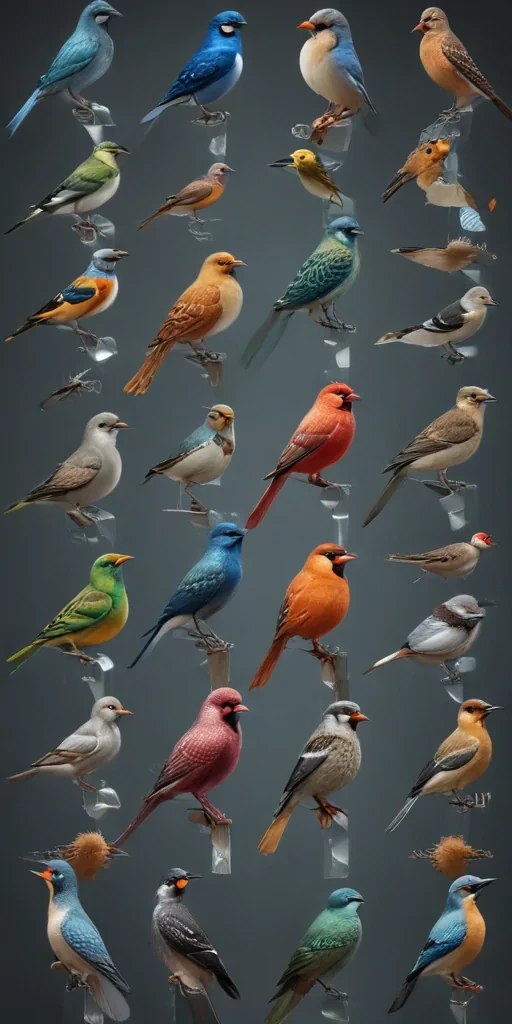 birds transparent