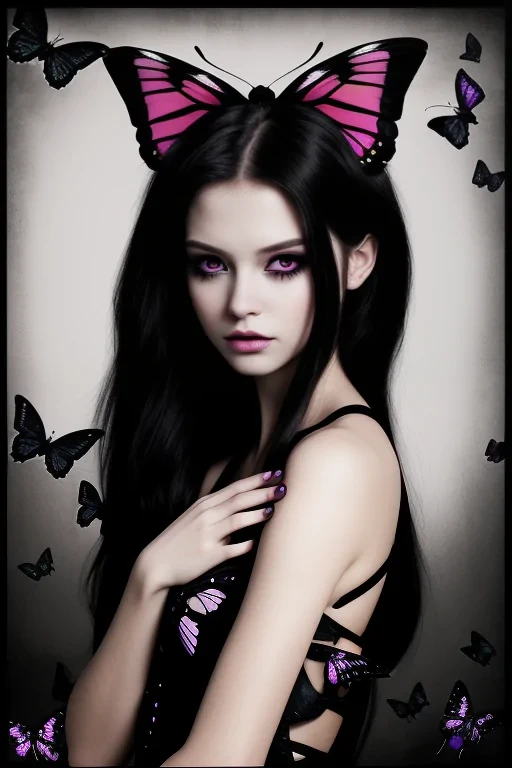 dark butterfly aesthetic