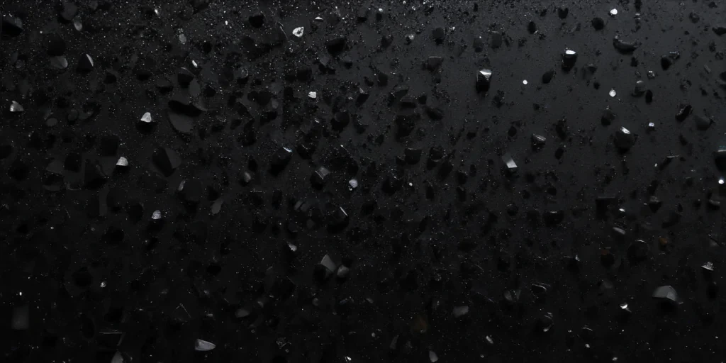 black background glitter