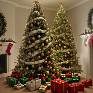christmas tree pc wallpaper