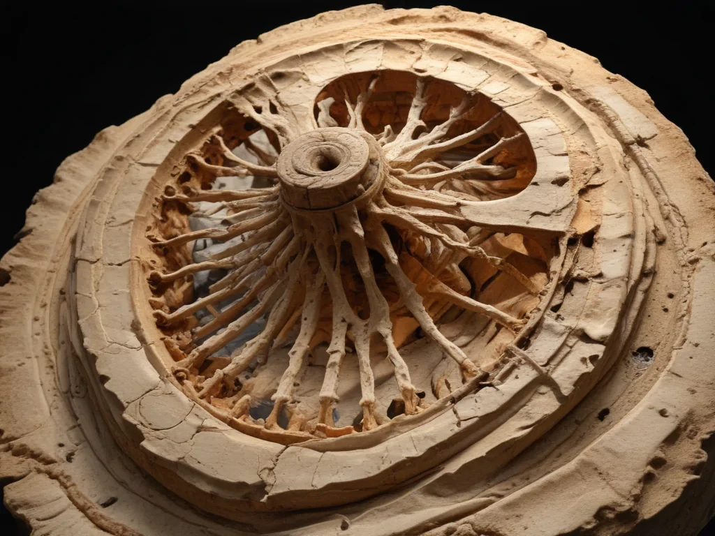 fossil drawing