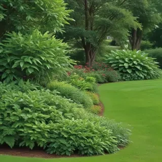 greenery border