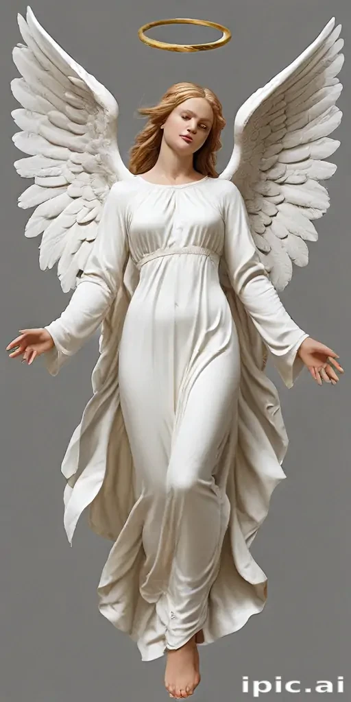 clipart of angels with wings