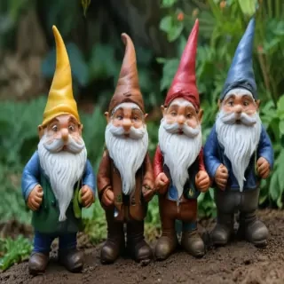 garden gnomes