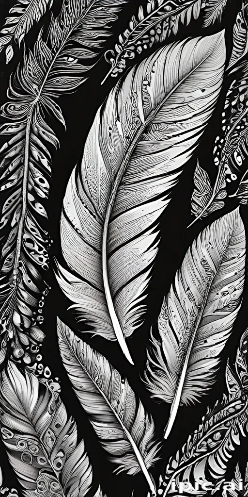 feather design