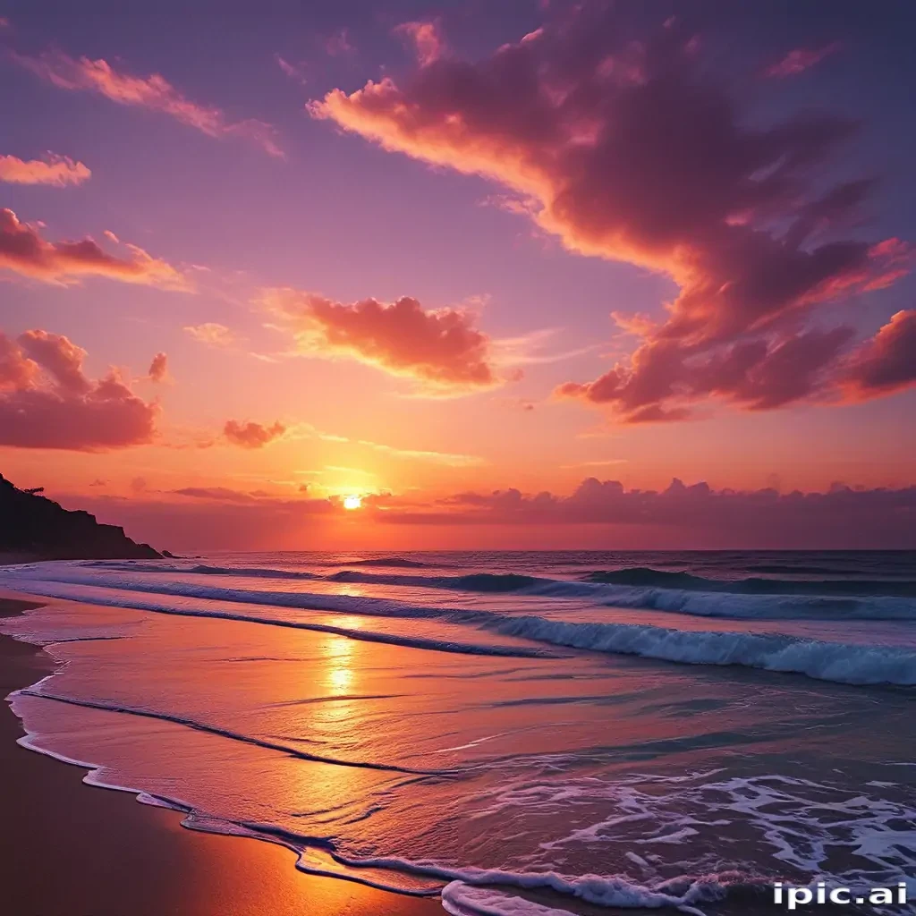 aesthetic sunset wallpaper