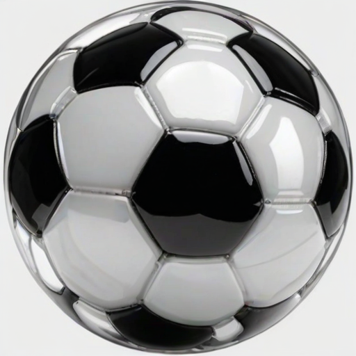 transparent soccer ball