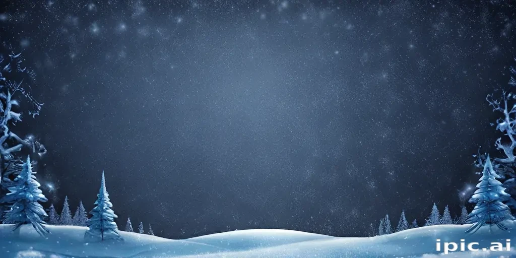 blue christmas bg