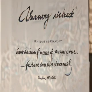 kevin in cursive