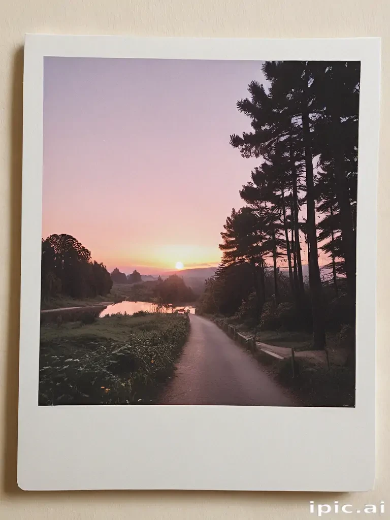 aesthetic polaroid frame