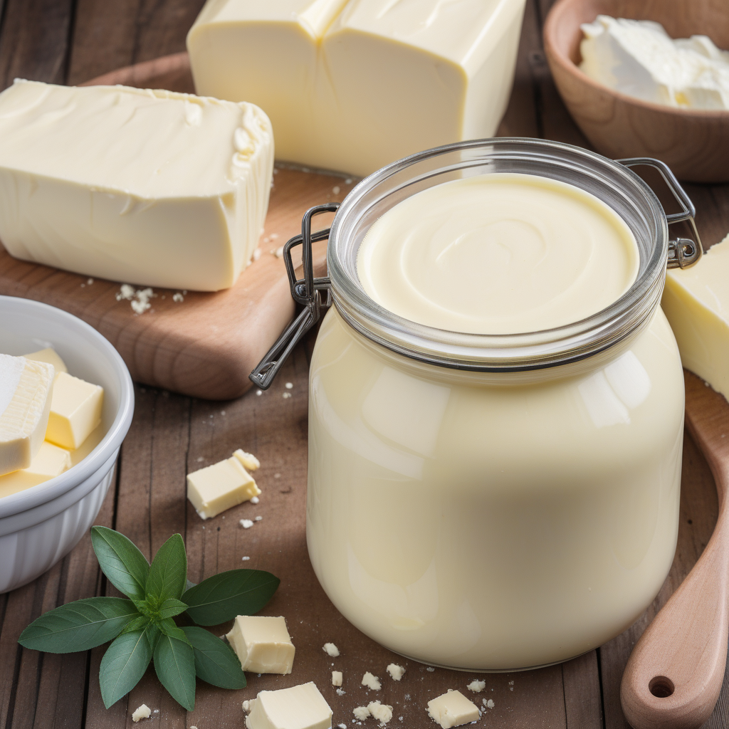 making butter from raw milk