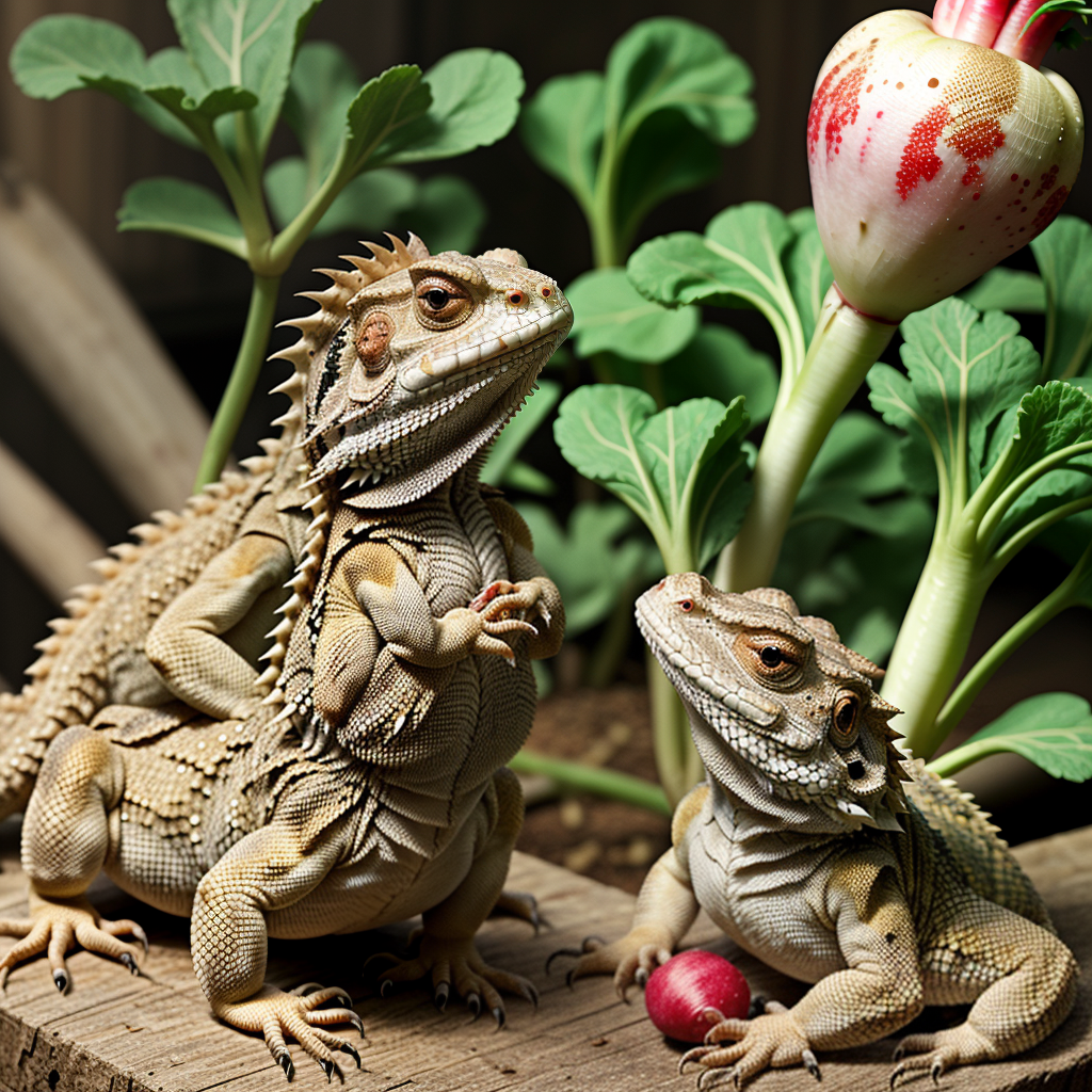 can bearded dragons eat radishes
