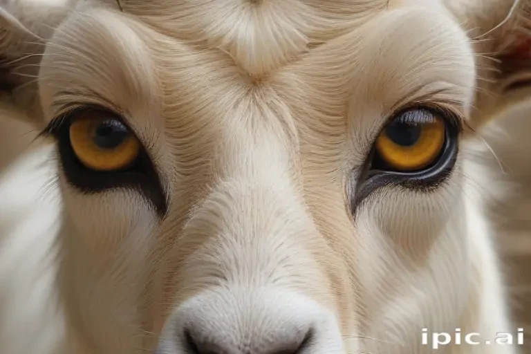 goat eyes