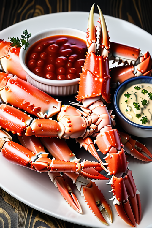what to serve with king crab legs