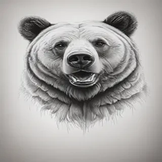 bear pic drawing