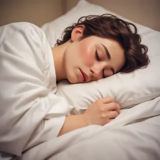 cartoon people sleeping
