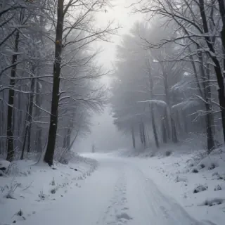 snow falling png