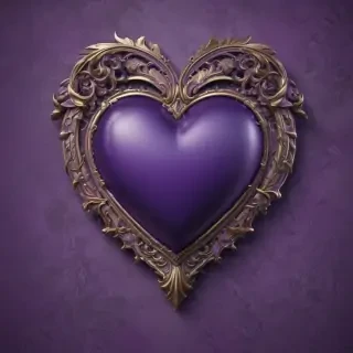 wallpaper purple heart