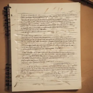 notebook paper image