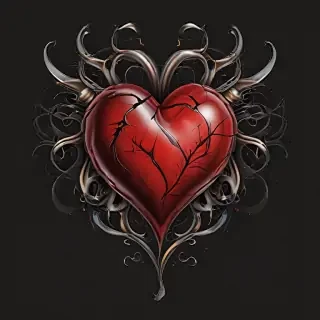 heart tattoo png