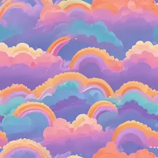 aesthetic wallpapers rainbow