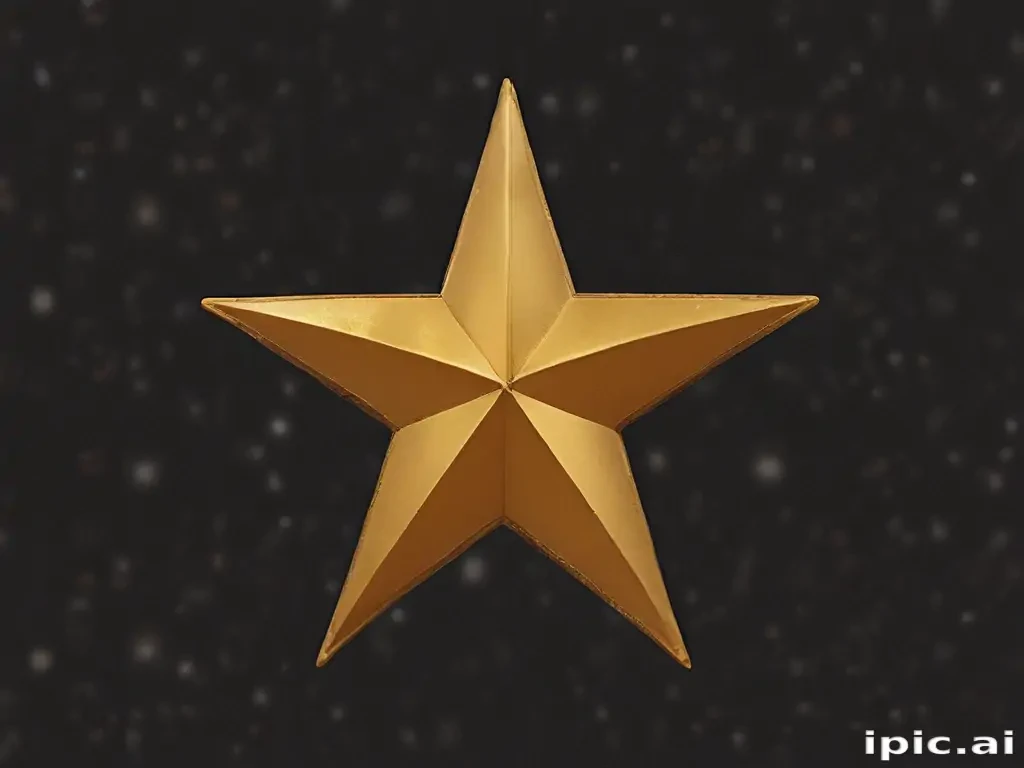 gold star png transparent