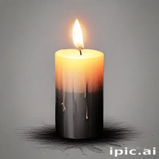 candle drawing