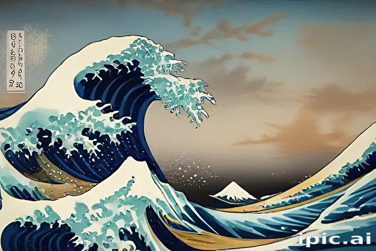 the great wave wallpaper