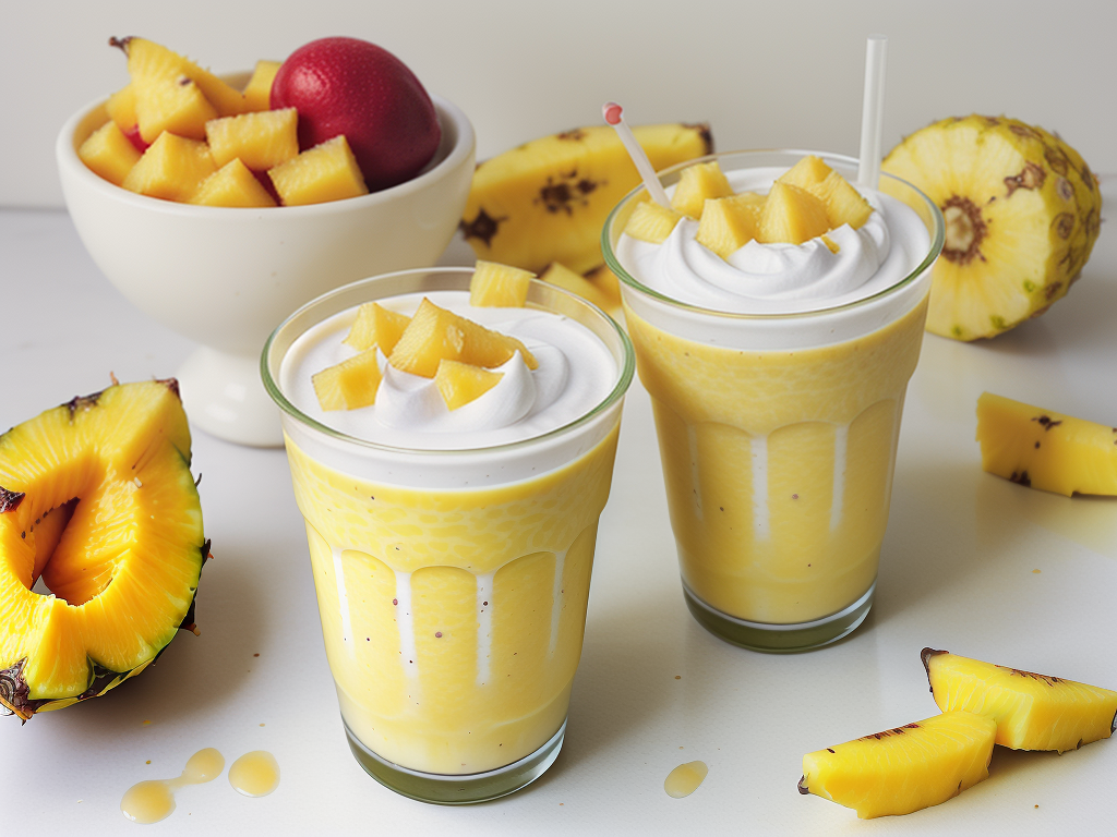 smoothie king greek yogurt pineapple mango