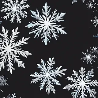 snowflakes clipart transparent background