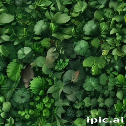 aesthetic green background
