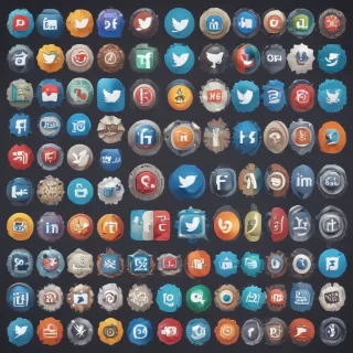 social media icons