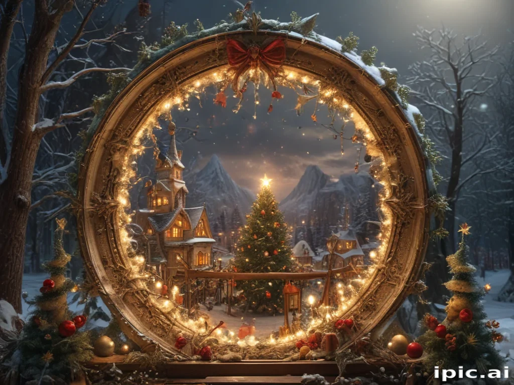 transparent merry christmas