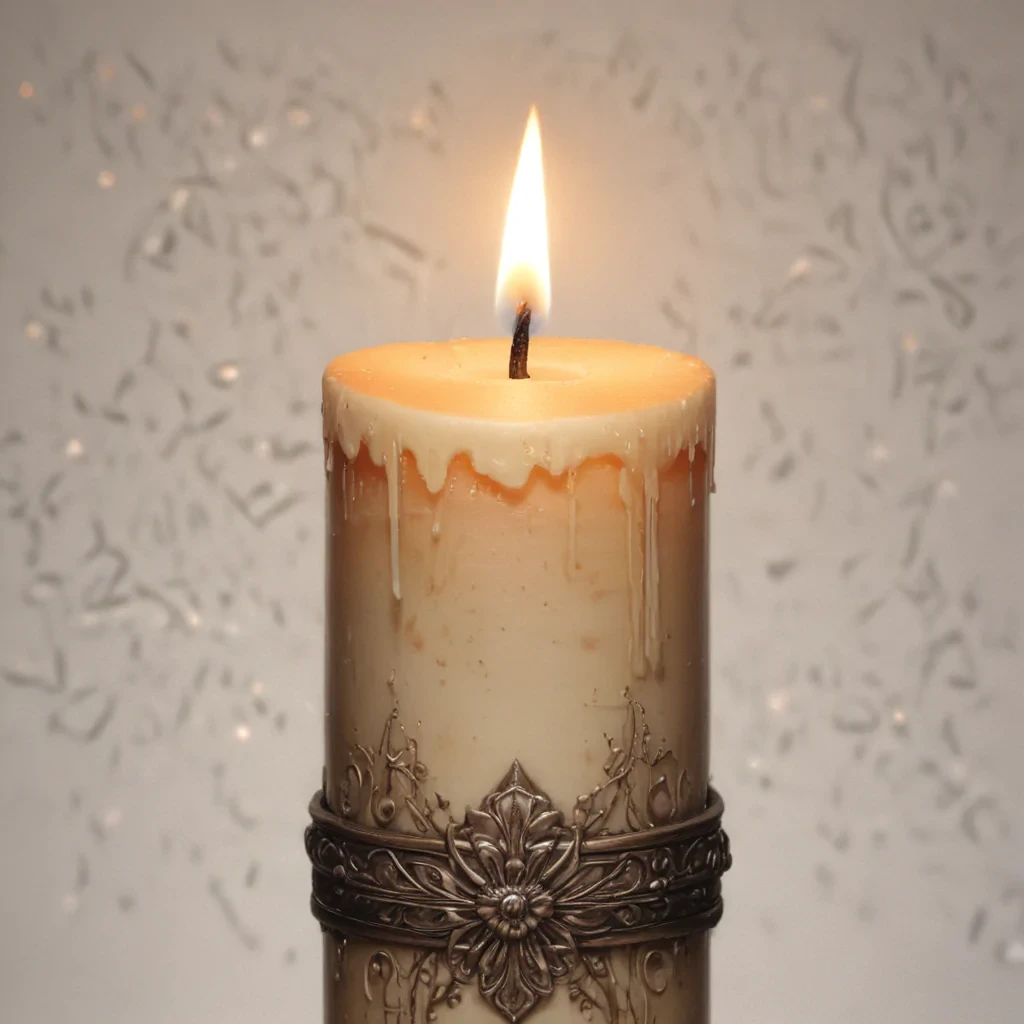 candle drawing