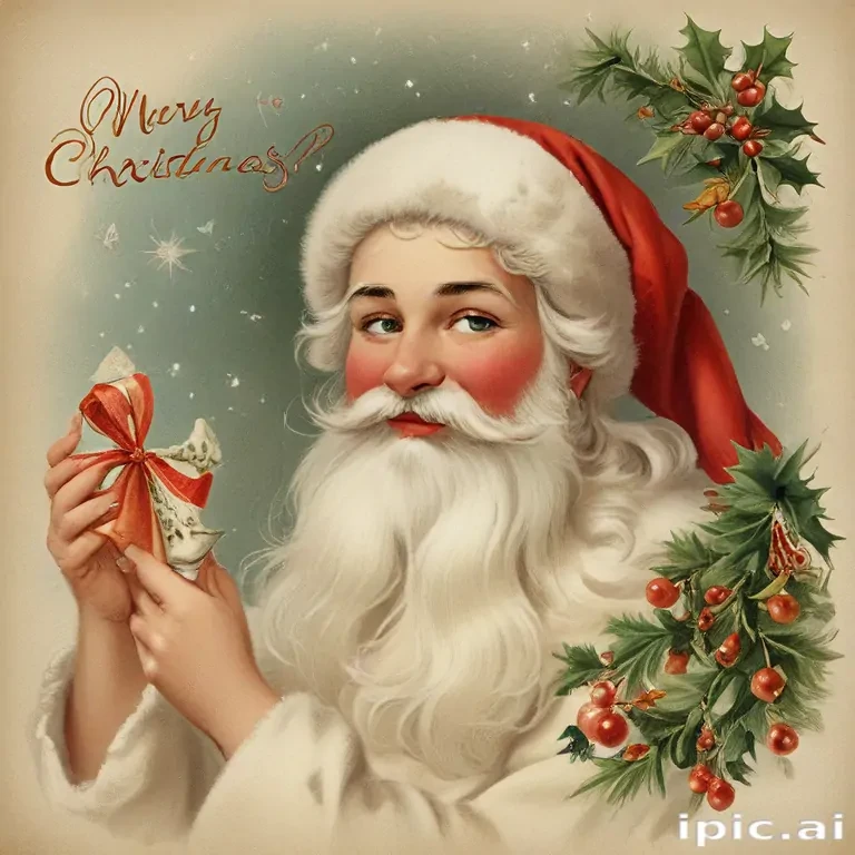 merry christmas images vintage