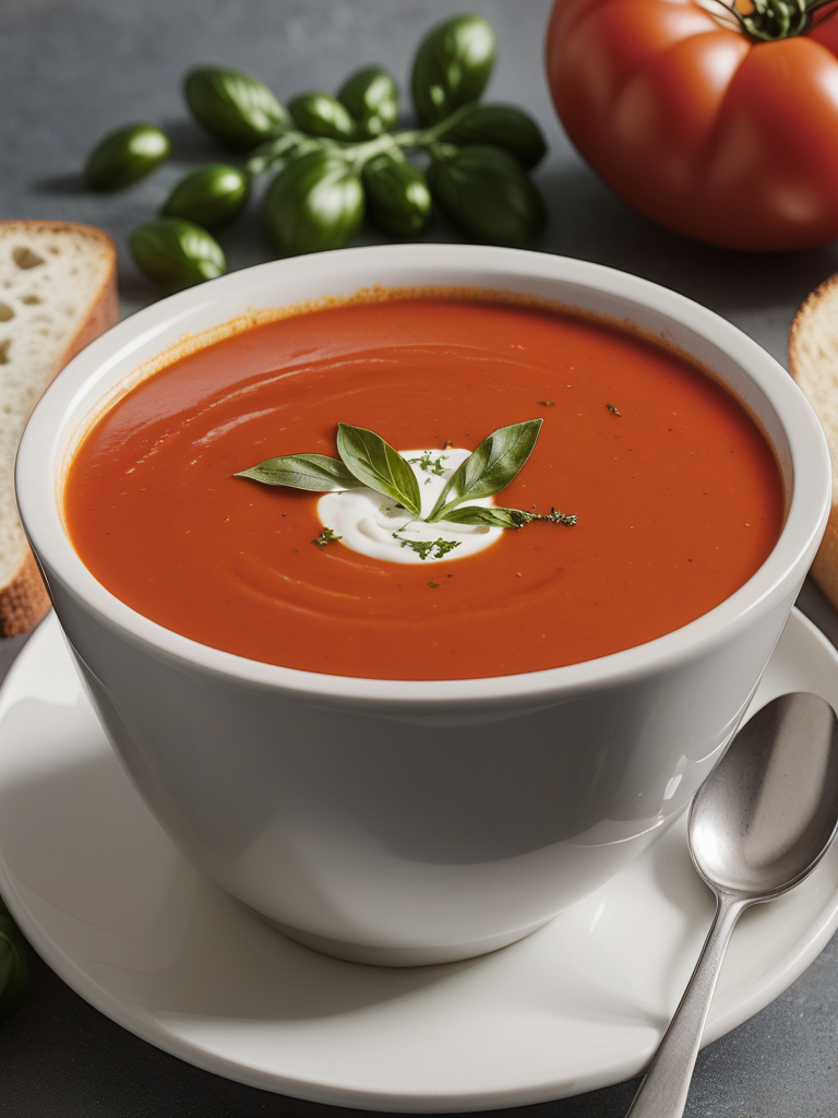 what to eat tomato soup with