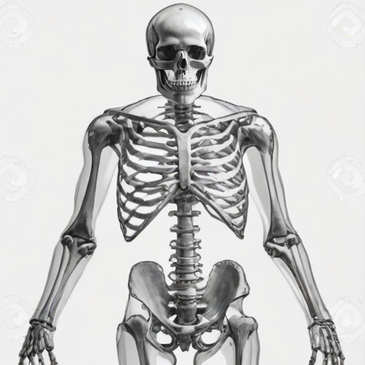 skeleton transparent