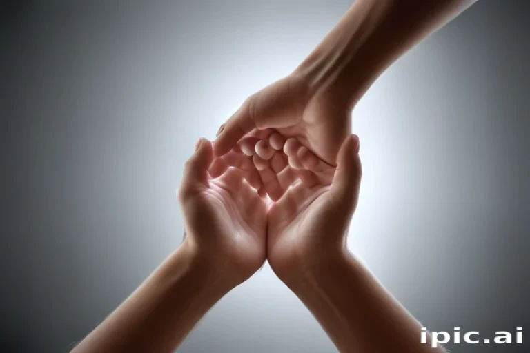 hands reaching out png