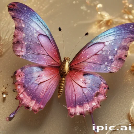 glitter butterfly wallpaper
